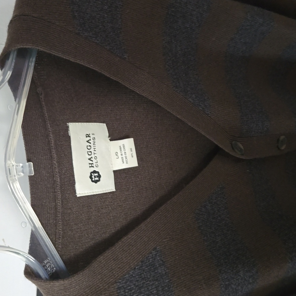 Haggar Clothing Co long sleeve sweater - Picture 4 of 12
